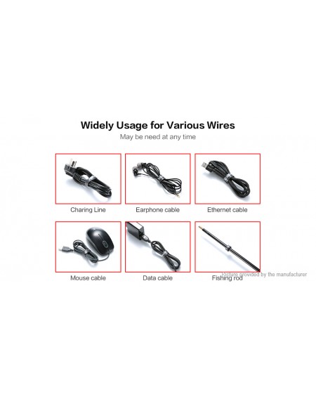 Authentic Floveme Velcro Cable Management Winder Wire Organizer (500cm)
