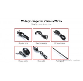 Authentic Floveme Velcro Cable Management Winder Wire Organizer (300cm)