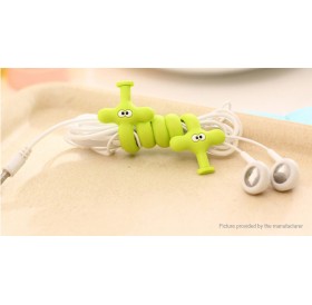 Cartoon Styled Earphone Cable Cord Winder Organizer (10-Pack)