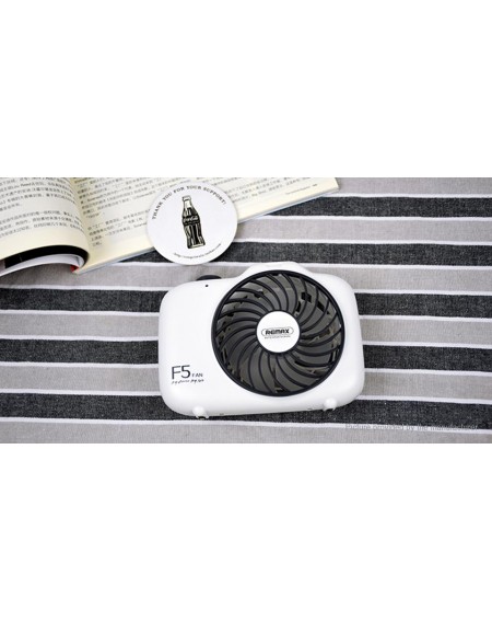 REMAX F5 USB Rechargeable Portable Desk Handheld Mini Cooling Fan