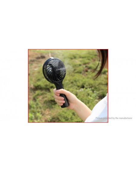 Ziyouxing USB Rechargeable Handheld Cooling Fan Mist Humidifier