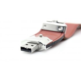 Stylish Leather USB Flash/Jump Drive (4GB)