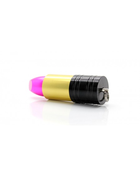 Lipstick Style USB Flash/Jump Drive - Purple (4GB)