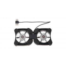 USB Powered 2-Fan Cooling Pad for 12~17" Laptop