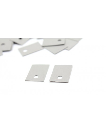 TO-220 19*13*0.3mm Silicone Thermal Pad (100-Pack)