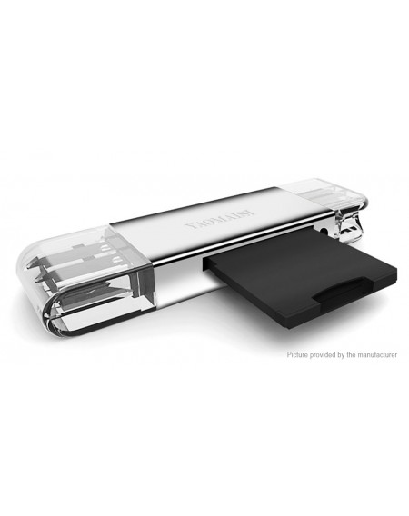 YAOMAISI Q25 USB 3.0 + USB-C Card Reader Converter Adapter