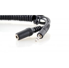 3.5MM Male-Female Audio Extension Cable - Black (300cm)