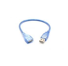 USB 2.0 Male to Female Extension Cable (30cm)